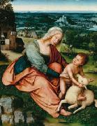 Quentin Matsys Madonna and Child with the Lamb Spain oil painting artist